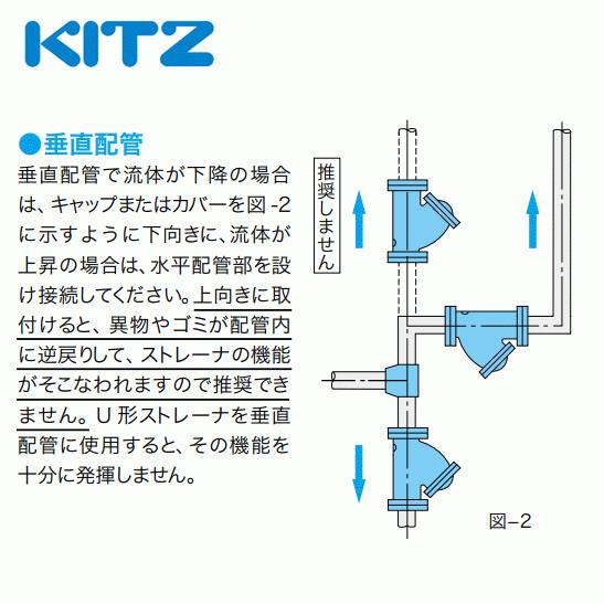 KITZ（キッツ）80A 3インチ Y型ストレーナ Y 150型(10K) 青銅 汎用