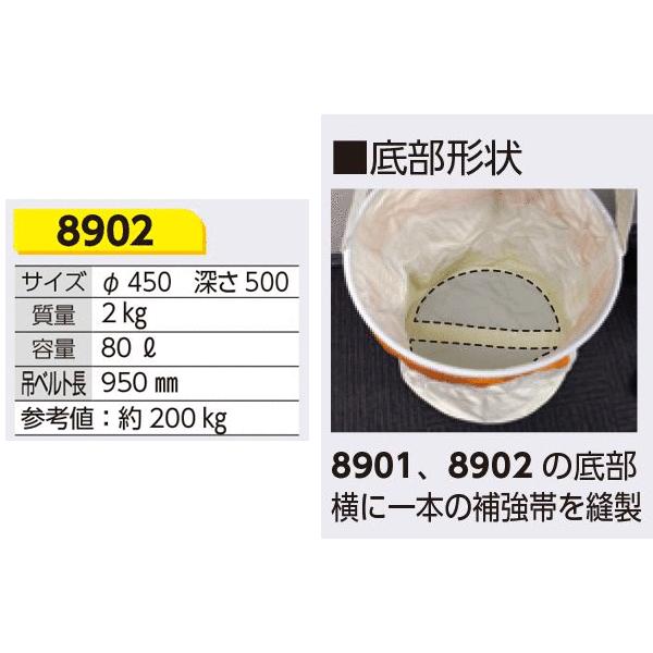 つくし工房 8902 工事用ナイロンバック 中 (耐荷重約200kg) φ450/深さ500 : 建築土木ストア - 通販 - Yahoo ...