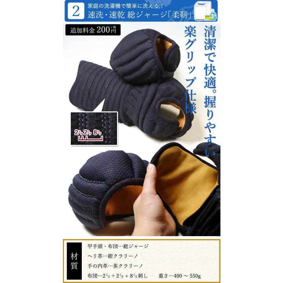 ☆値下げしました☆剣道着・防具フルセット 剣道屋 紺色 上下セット 高機能 ジャージ ○「凛然・紺」セット ☆各5