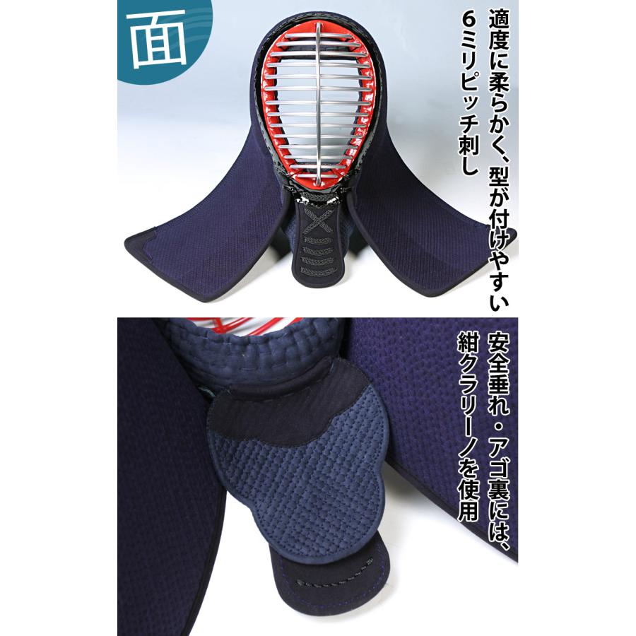 剣道屋 【新入生応援】小中高生向 防具一式 全15点『隼』 剣道