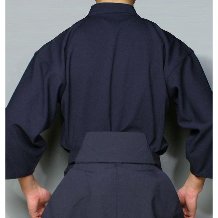 剣道屋 織刺調 紺色 ジャージ 剣道着 【5文字無料 ワンポイント刺繍