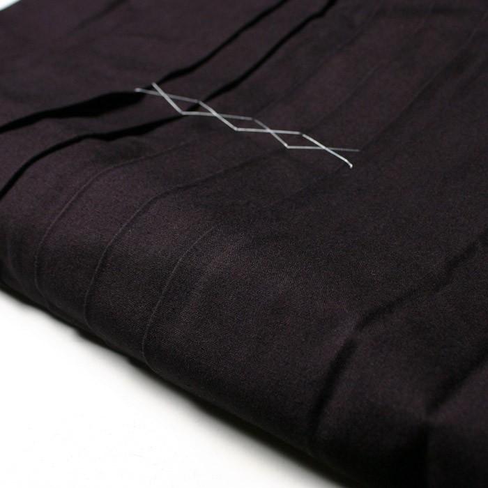 【加工所取寄せ品】 剣道 綿袴 武州正藍染 [ウォッシュ加工済]●[禅] 義峰作 実戦型 8800番 ＜銀印＞ |  | 05