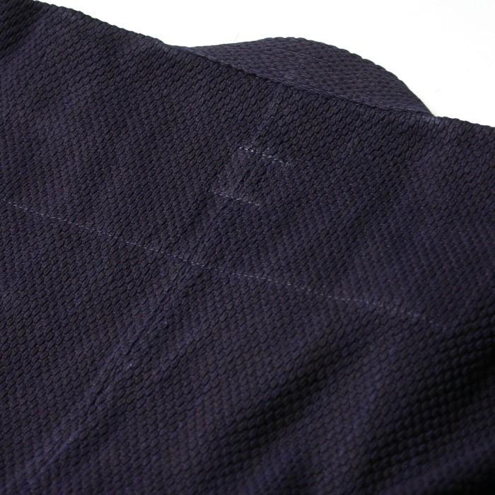 【加工所取寄せ品】 剣道着 一重 正藍染 ●[禅] 特上一剣剣道衣 ＜3Dデザイン＞