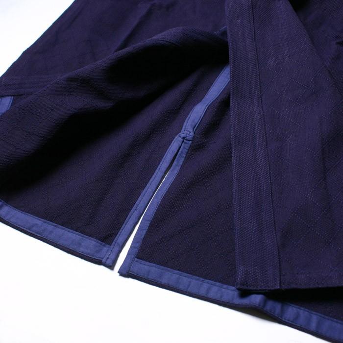 【加工所取寄せ品】 剣道着 一重 正藍染 ●[克] 軽量藍染一剣剣道衣 |  | 06