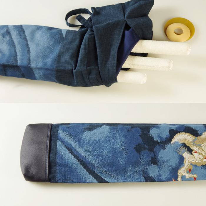 加工所取寄せ品】 剣道 竹刀袋 3本入 和柄 ○ムラ糸染め絵入り 加工所取寄せ品】 剣道 竹刀袋 3本入 和柄 ○ムラ糸染め絵入り