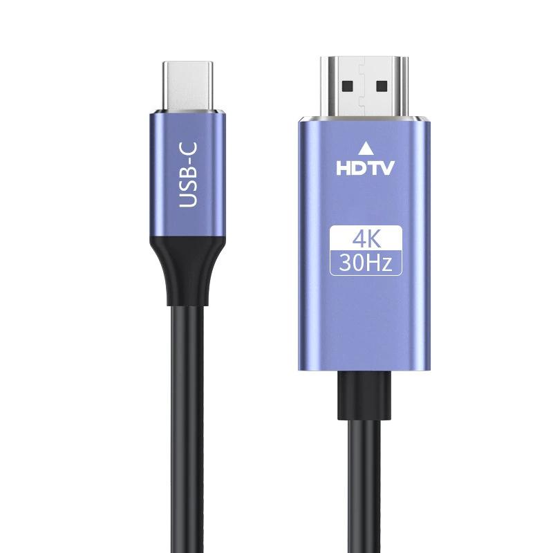 HDMI 変換ケーブル type-c 2m 4K 30Hz 60Hz hdmi タイプc USB-C 変換