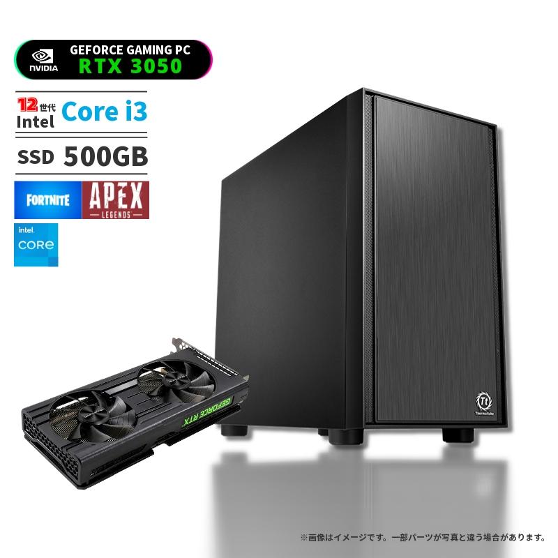 ゲーミングPC デスクトップパソコン RTX3050 RTX3060 i3 i5 12100F