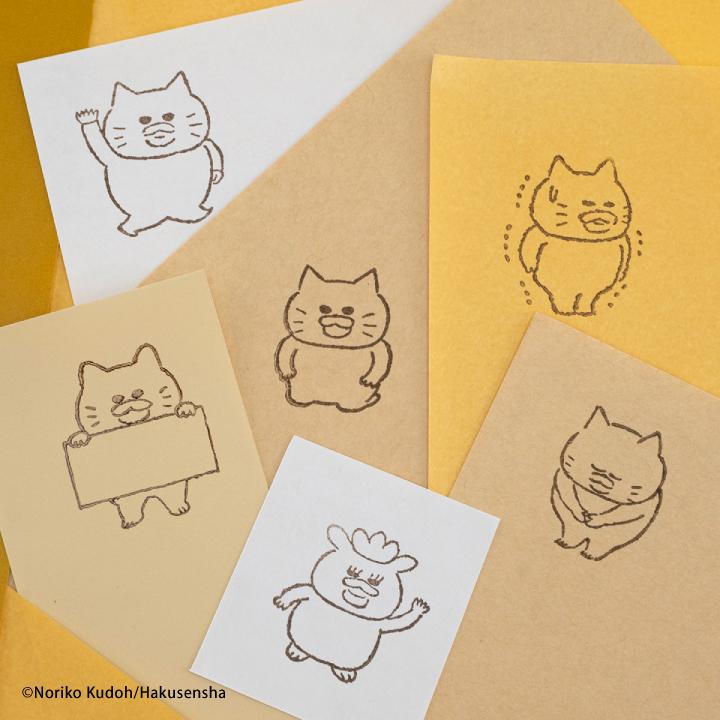 ノラネコぐんだん はんこ 全6種 フルコンプ ノラネコぐんだん はんこ