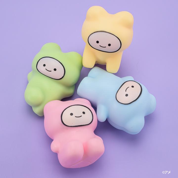 クマども フィギュア 4個セット 蓄光 ケンエレファント だんりょく クマども 4個パック : ケン