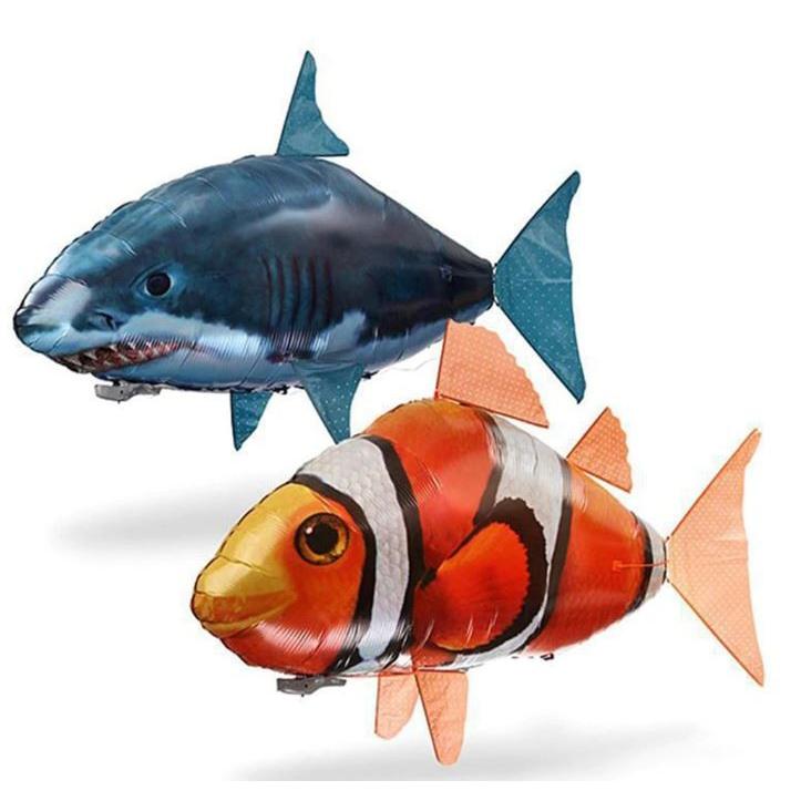 サメ バルーン 浮遊 ラジコン RC クマノミ リモコン フライング エアフィッシュ 魚のおもちゃ キッズ 浮く｜kenji1980-store｜10