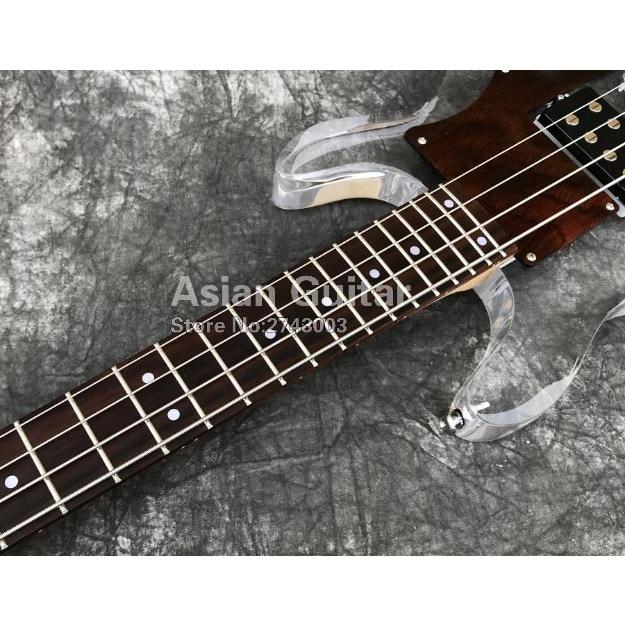 高品質 4弦 エレクトリックベースギター 超オシャレ アクリルボディ 木材ビックガード メイプルネック カスタム低音ギター Ykenji1980 026 Kenji1980 通販 Yahoo ショッピング