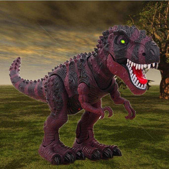 AOSST 恐竜 T-Rex フィギュア サウンド 動く 光る ウォーキング ジュラシック 玩具 電動 1/60 ティラノサウルス 褐色 ブラウン  :ykenji1980-150:kenji1980 - 通販 - Yahoo!ショッピング
