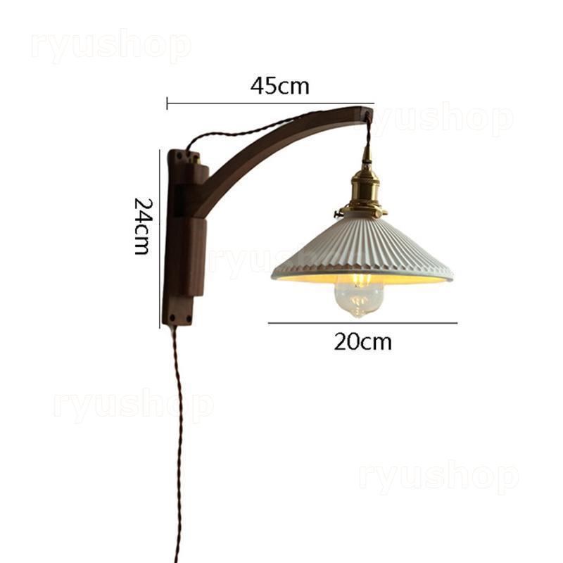 ブラケットライト 壁掛け灯 北欧 照明器具 洗面所 おしゃれ 階段 led レストラン リビング 玄関 室内 木製 和風 間接照明 インテリア 壁掛けライト 寝室｜kenjiji99｜13