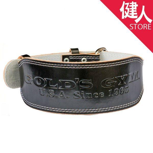ゴールドジム EXレザーベルト ブラック - THINKフィットネス