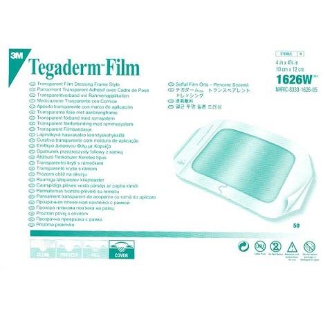 ３Ｍ　テガダーム　トランスペアレントドレッシング　10×12cm　１６２６Ｗ　５０枚