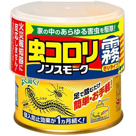 虫コロリ　ノンスモーク霧タイプ　ハウスダスト除去プラス　9-12畳用　100ml｜kenjoy