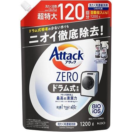 アタックＺＥＲＯ　ドラム式専用　つめかえ用　１２００ｇ｜kenjoy