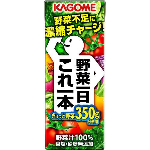 カゴメ　野菜一日これ一本（紙） 200ml×12本｜kenjoy