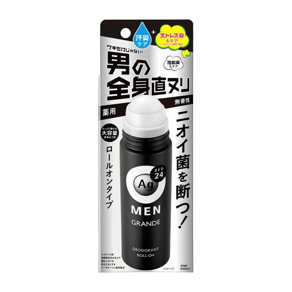 ＡＧデオ２４メン　メンズデオドラントロールオン 　グランデ 　無香性　120mL｜kenjoy