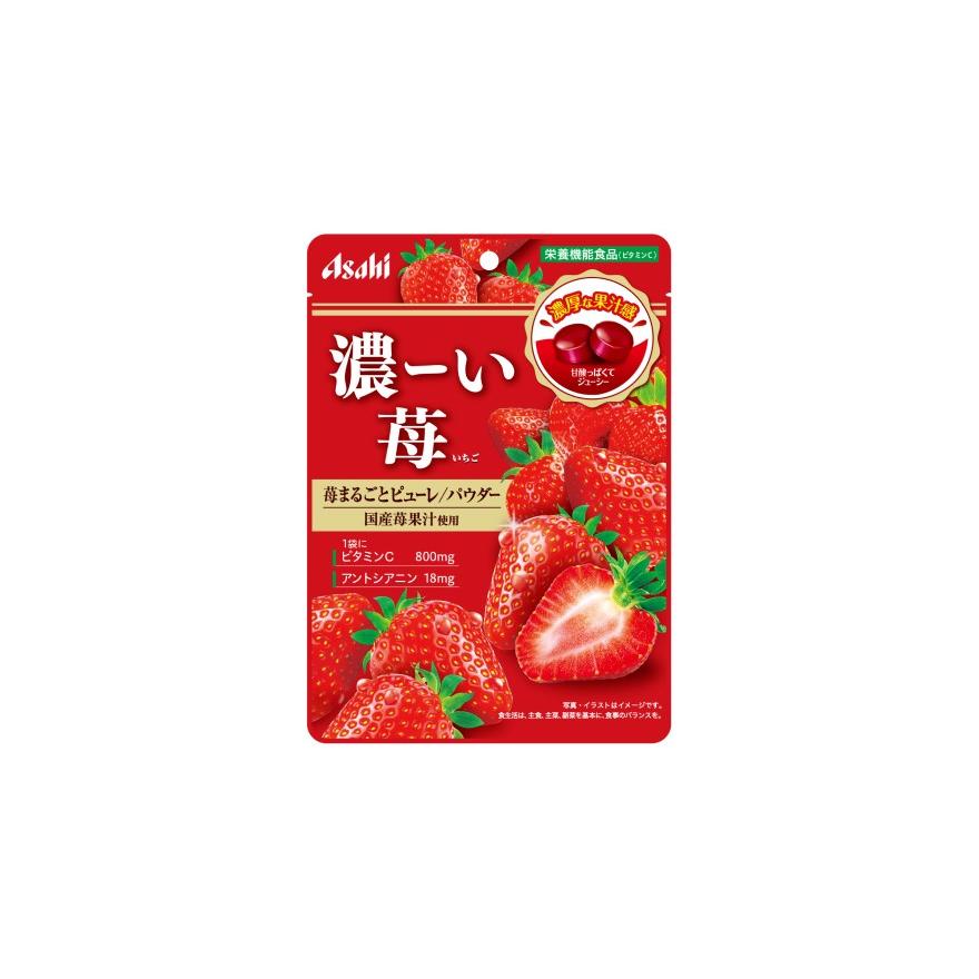 オーバーのアイテム取扱 濃ーい苺 84g 6