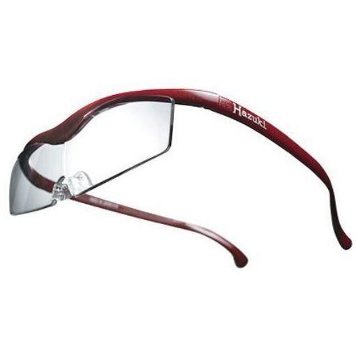 ≪送料無料≫ハズキルーペ　ラージクリアレンズ　１．６倍　赤