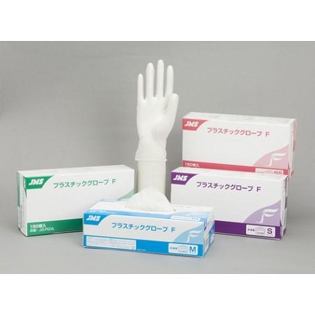 JMS プラスチックグローブ F パウダーフリー M JG