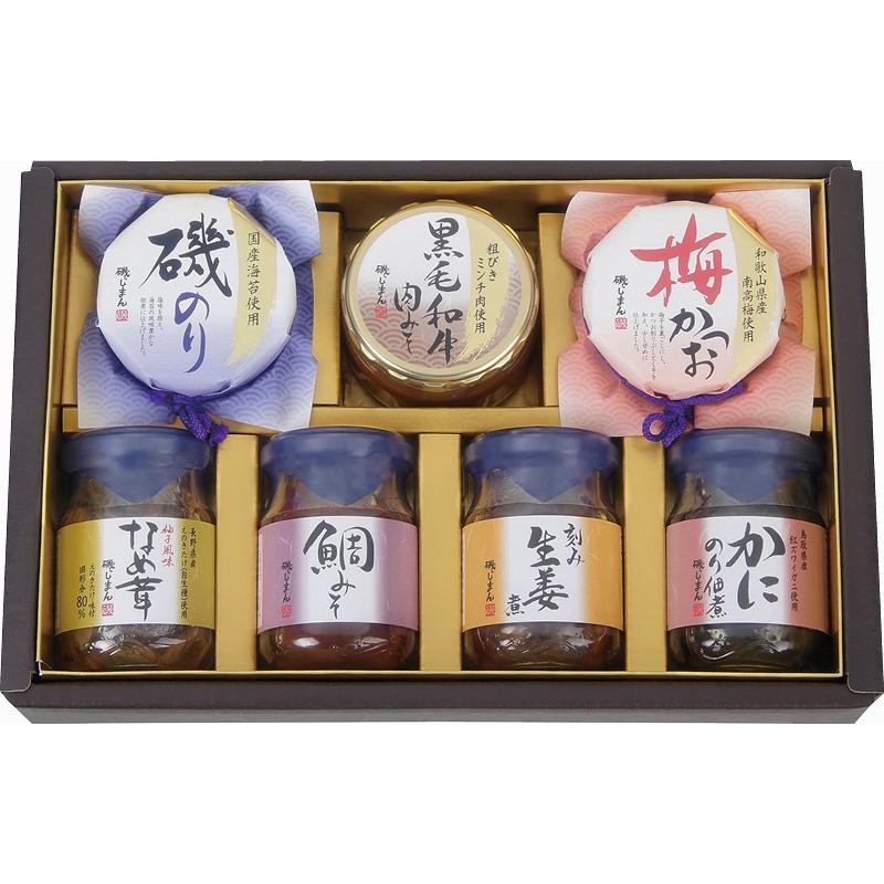 磯自慢セット 磯じまん ご飯のお供瓶詰セット（MT-30）゛□4 : 賢者のギフト - 通販