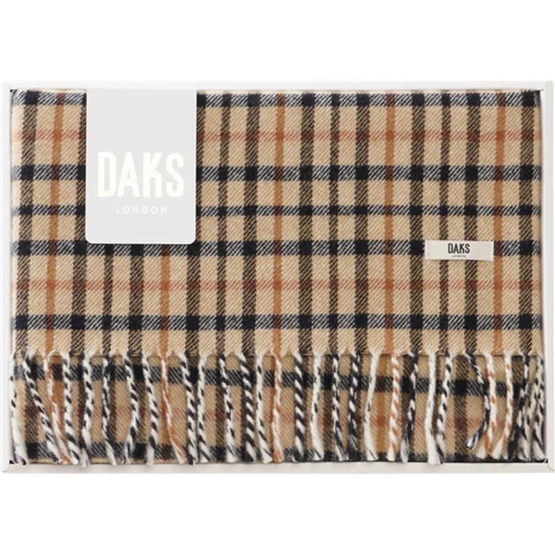 DAKS（ダックス） ウールひざ掛け（ベージュ）（DK562080-3）○3