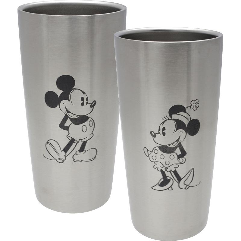 ディズニー ミッキー ミニー ステンレス真空タンブラー440mlペアセット C 賢者のギフト 通販 Yahoo ショッピング