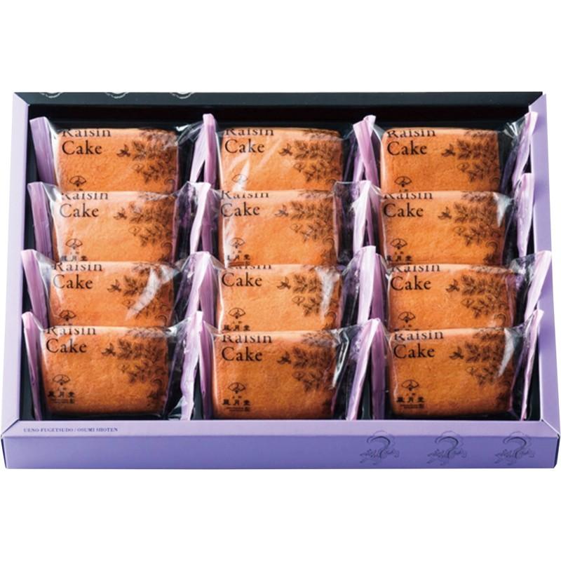 最大96 オフ 上野風月堂 レーズンケーキ Frc 15