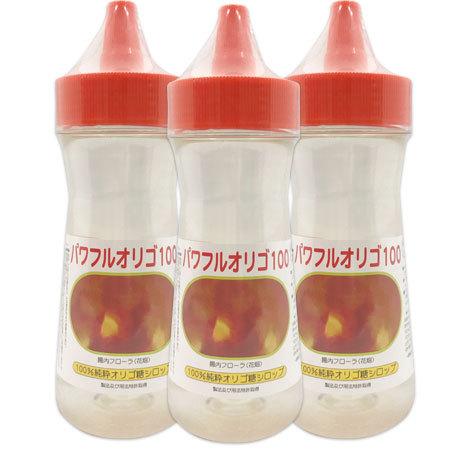 9378円 激安直営店 パワフルオリゴ 100 330g 3本セット オリゴ糖 フラクトオリゴ糖 ビフィズス菌 シロップ