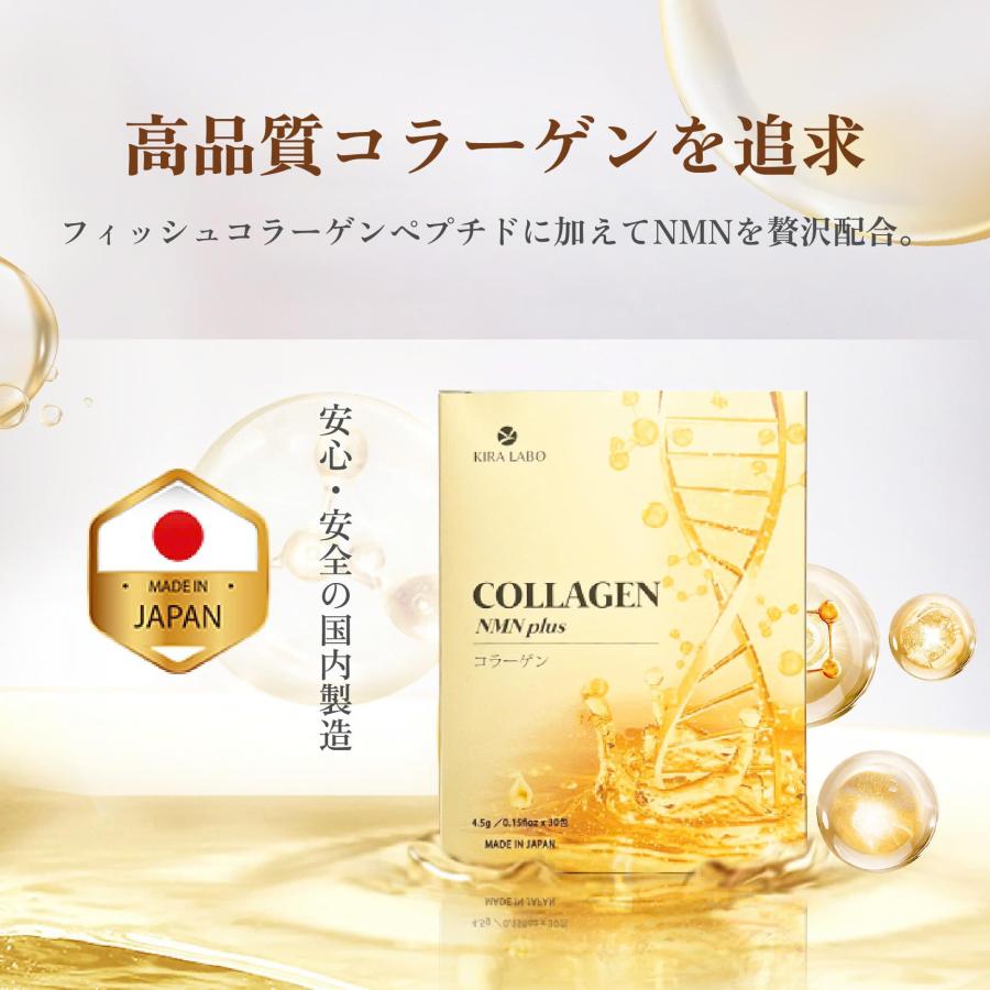 KIRA LABO COLLAGEN NMN PLUS 30本 : 健康な髪ドットコム - 通販