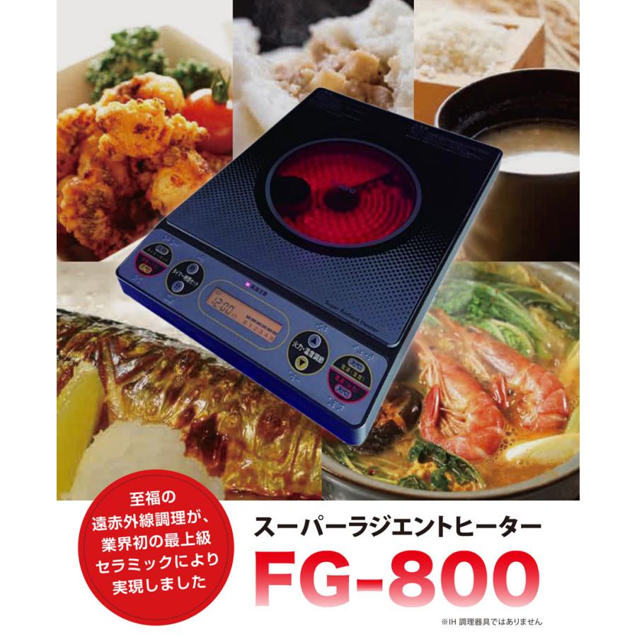 MFG 遠赤外線 スーパーラジエントヒーター FG-800 100Vタイプ