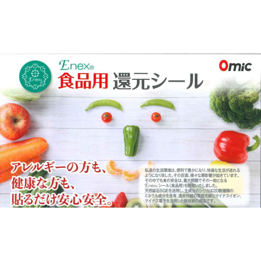 Enex エネックス 食品用還元シール 10シート 5個セット シリカ 遠 