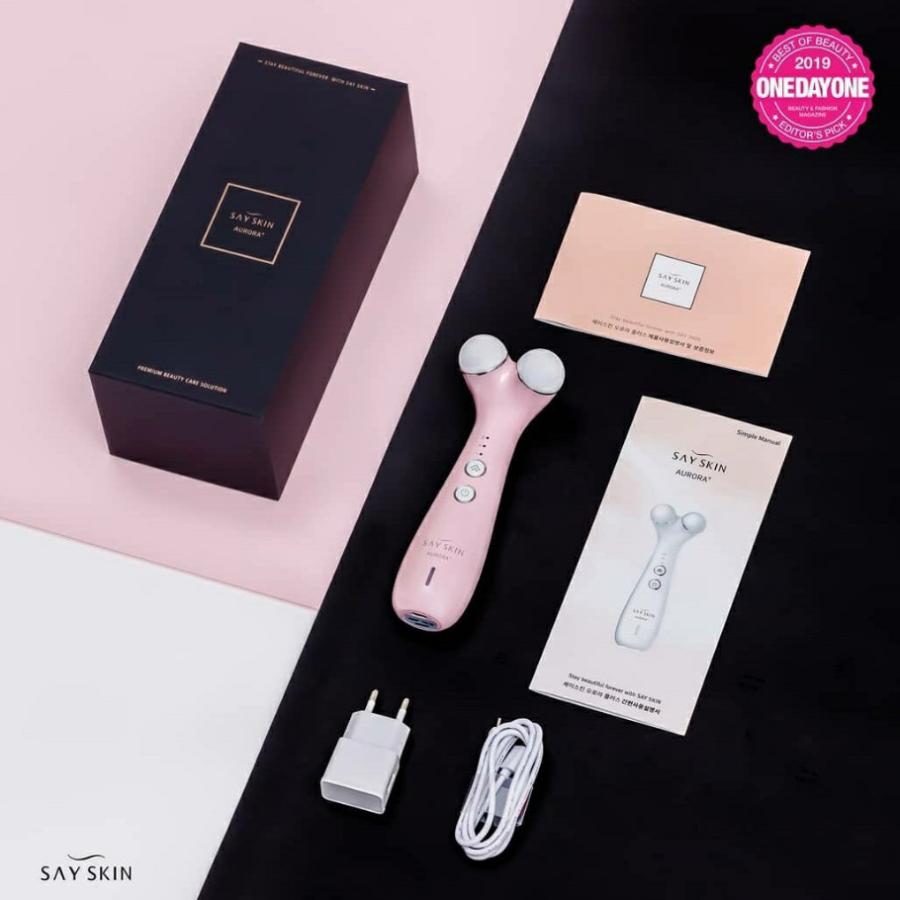 SAY SKIN AURORA + 【正規品】プラズマ 美顔器 プラズマ美顔器 SAYSKIN AURORA＋ オーロラプラス(専用クリーム