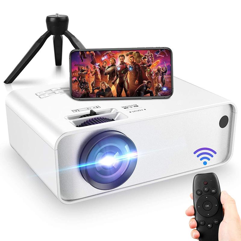 プロジェクター ホーム 1080p 7pネイティブ 5500ルーメン ワイヤレス接続 Hdmi Usb Vga Tf Av対応 スマホ タブレット パソコン Dvdプレーヤー Usbに接続可 Addm1346 Case By Case一号店 通販 Yahoo ショッピング