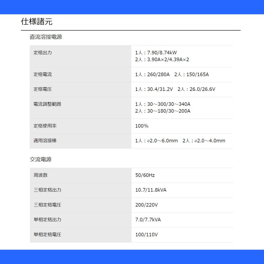 デンヨー 溶接機 DLW-200×2LS DLW200×2LS ディーゼル エンジン式 軽油