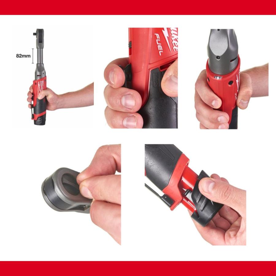 ミルウォーキー ラチェットレンチ M12 FIR38LR0 JP ロング 本体のみ M12シリーズ バッテリー コードレス スパナ ソケット