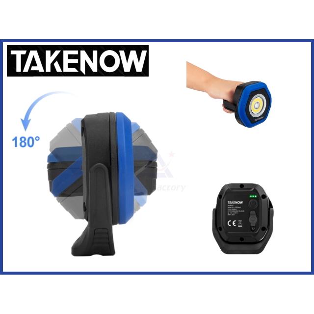 充電式LED投光器 TAKENOW WL6016 集光/拡散両用 OGY0026 マグネット付