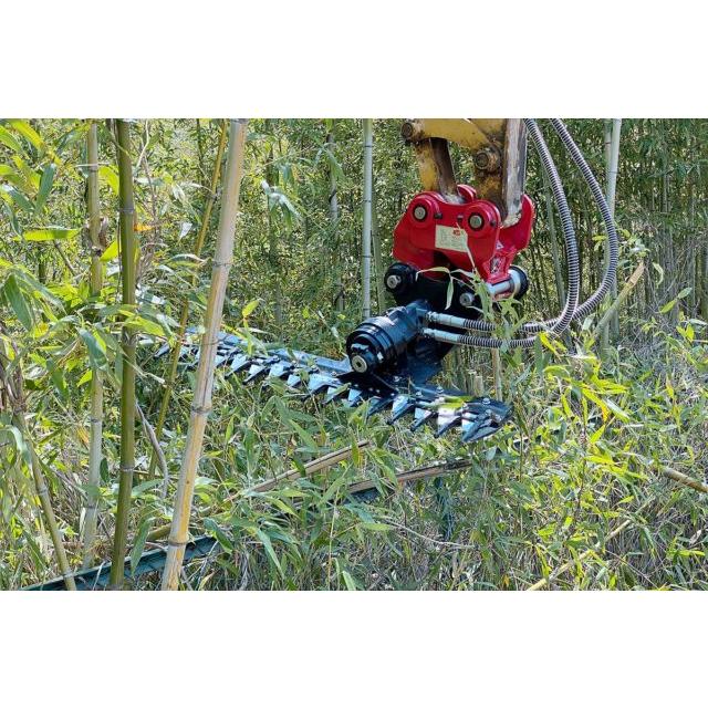 T・トリマー TT90 刈幅900mm 強力型 ★2トン〜5トンクラスユンボ用 万能剪定油圧草刈機 新品 TTrimmer : 建機パーツ ...