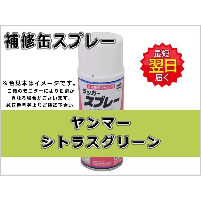 ラッピング無料 補修スプレー ヤンマー 0085 シトラスグリーン