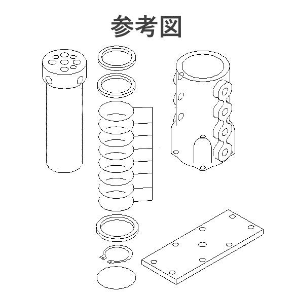 コマツ PC27MR-2NO スイベルジョイント用シールキットです。 : 建機
