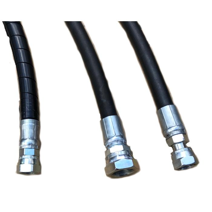 ヤンマー B22-1 バケットシリンダーホース 2本セット (先端） : 建機