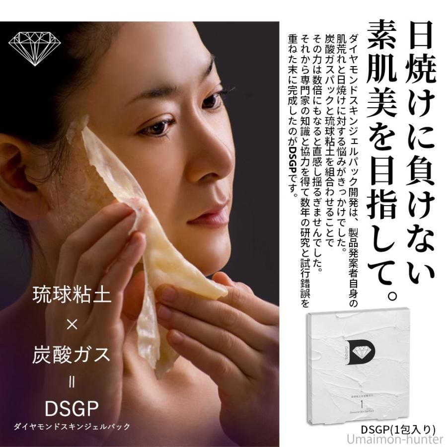 ダイヤモンドスキンジェルパック(お試し1回分)×2箱 skincare365 炭酸