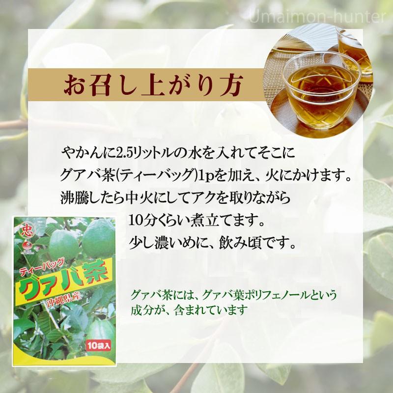 グァバ茶10袋入り 3袋 比嘉製茶 沖縄 土産 人気 健康茶 ティーバッグタイプ 沖縄県産100 のグァバ葉 ポリフェノール 条件付き送料無料 Hgsc Gbttb 0010 Nm 003 けんこう畑 通販 Yahoo ショッピング
