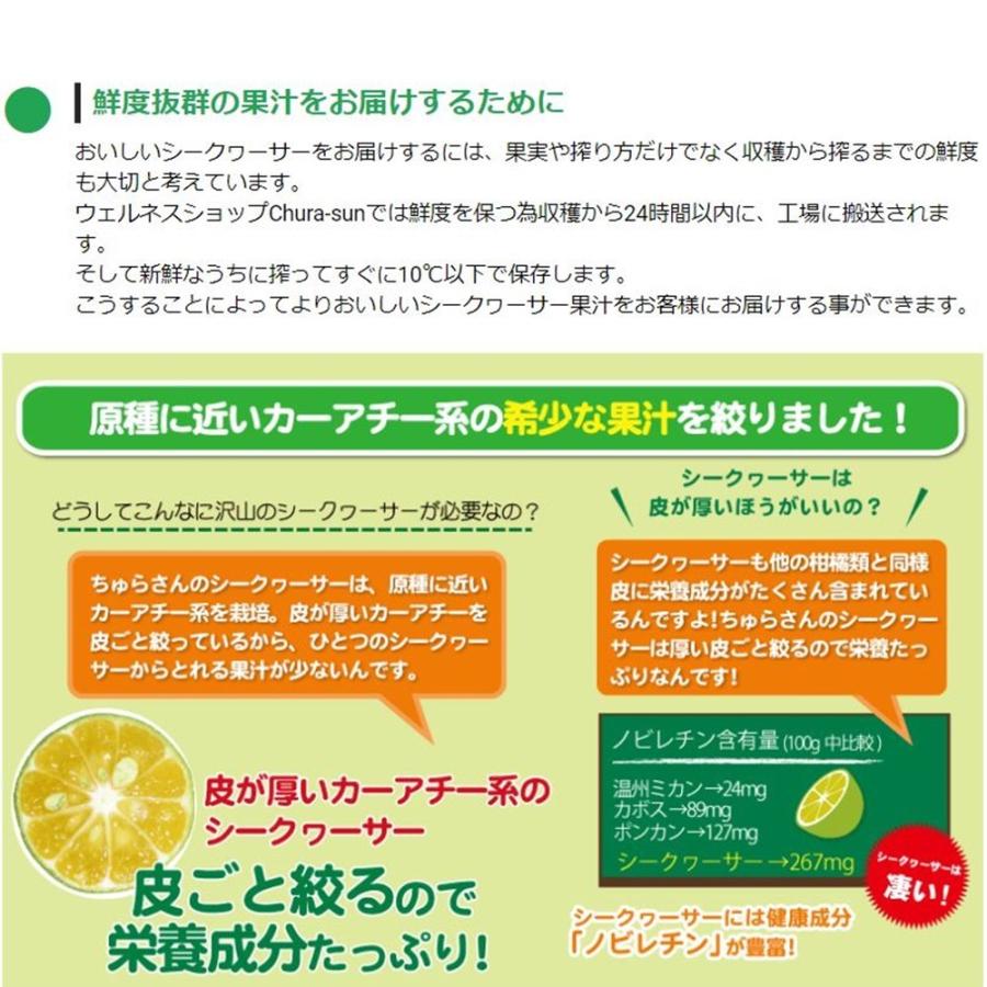 オキナワ シークヮーサー 100 500ml×20本 オキハム 沖縄 土産 南国フルーツ シークワーサー ノビレチンの画像