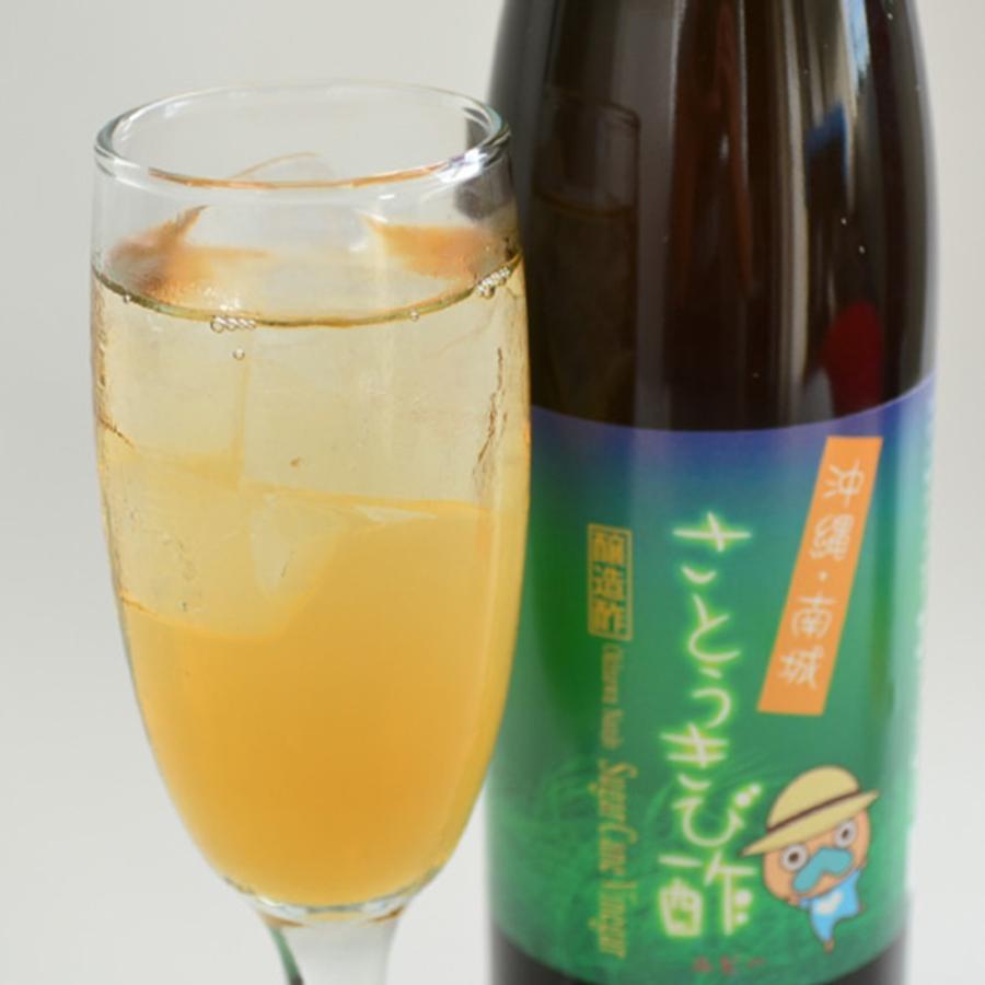 沖縄・南城 さとうきび酢 ルビー 500ml×1本 たまぐすく 沖縄 土産 健康管理 人気 飲むお酢 きび酢 ミネラル豊富 健康飲料｜kenko-batake｜05