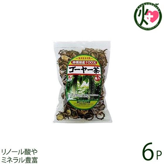 沖縄産 種入り ゴーヤー茶 スライス 70g×6P 健康成分がたっぷり