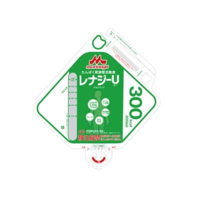 森永乳業 - レナジーU アセプバッグ 300Kcal 200ml×20 クリニコ 【栄養分】 バランス栄養、栄養調整食品-ダイエット、健康
