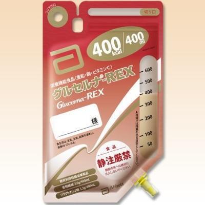アボットジャパン グルセルナREX パウチ 400mL×18 アボット 400kcal